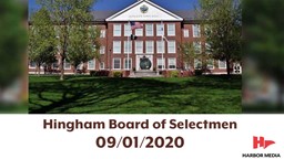 Thumbnail image for Hingham Board of Selectmen 9/1/2020