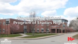 Thumbnail image for Hingham High School Program of Studies Night