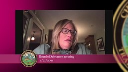Thumbnail image for Hingham Board of Selectmen 01/21/2021