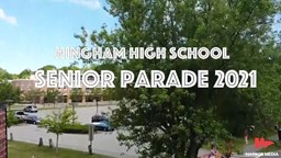 Thumbnail image for Hingham High School Seniors Car Parade 2021