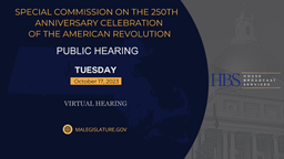 Thumbnail image for 250th Anniversary Celebration of the American Revolution Commission: 10/17/2023