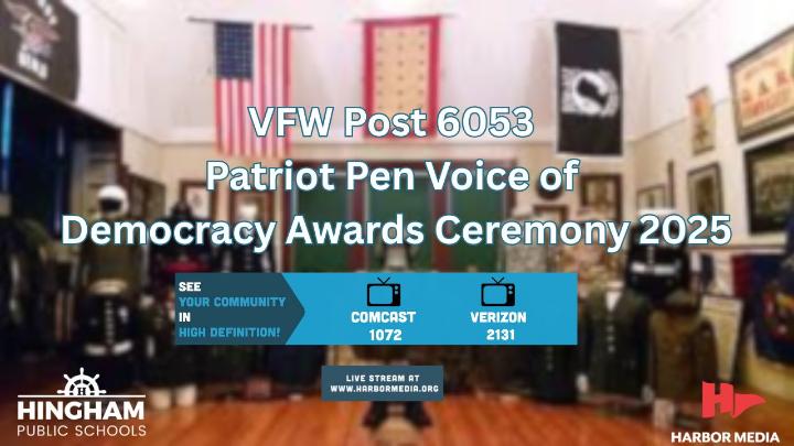 Thumbnail image for VFW Post 6053 Patriot's Pen Voice of Democracy Awards Ceremony 2025