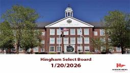 Thumbnail image for Hingham Select Board 1/20/2026