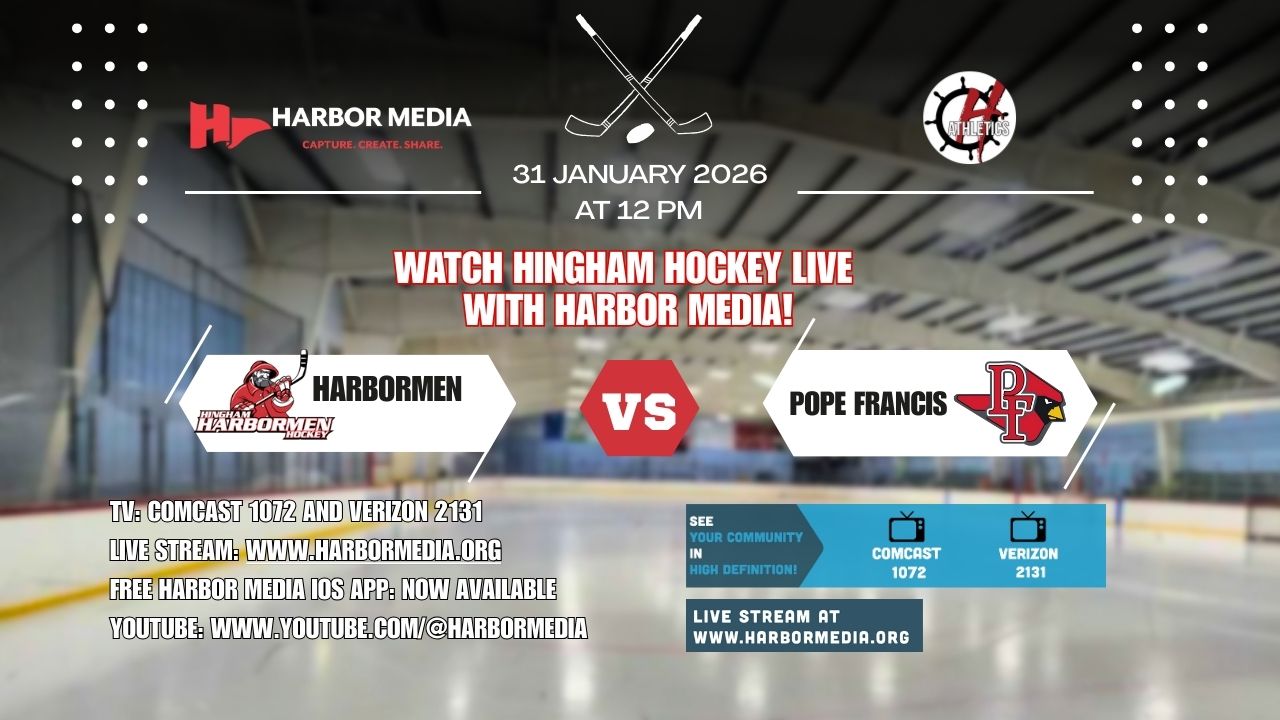 Thumbnail image for Hingham Harbormen VS Pope Francis 1/31/2026 - Broadcasted LIVE