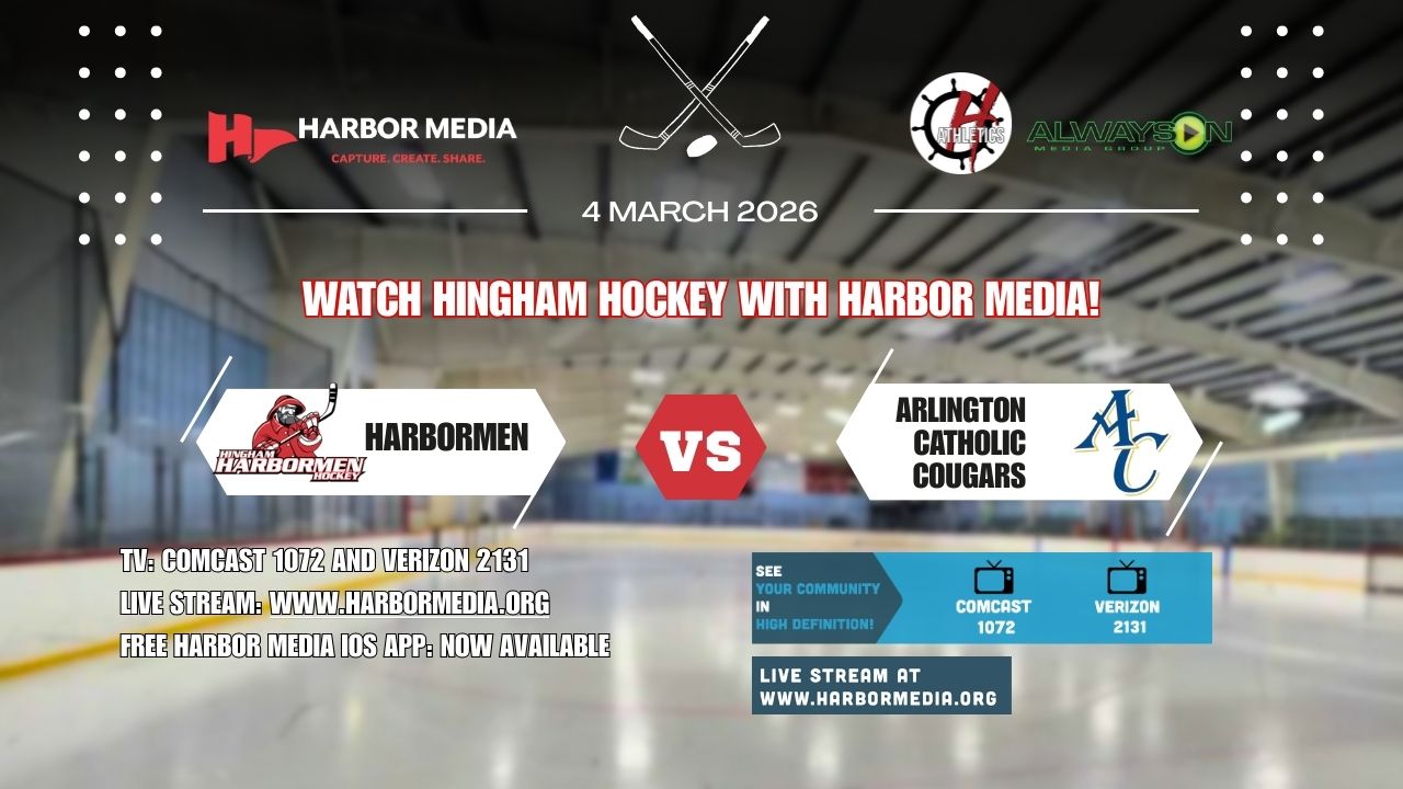 Thumbnail image for Hingham Harbormen vs Arlington Catholic Cougars 3/4/2028 | MIAA D1 Hockey Showdown