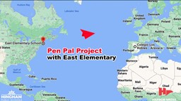 Thumbnail image for Pen Pal Project at East Elementary
