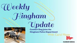 Thumbnail image for Comfort Dog Joins the Hingham Police Department | Hingham Weekly Update with Carol Meyer