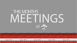Thumbnail image for August 2022 Government Meetings Calendar