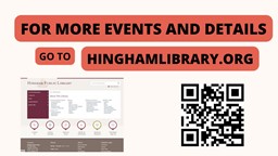 Thumbnail image for Hingham Public Library August Calendar of Events