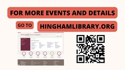 Thumbnail image for November Hingham Public Library Calendar of Events