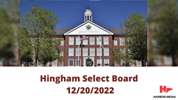 Thumbnail image for Hingham Select Board 12/20/2022