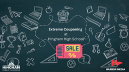 Thumbnail image for Extreme Couponing 2022 at Hingham High School | Get Schooled