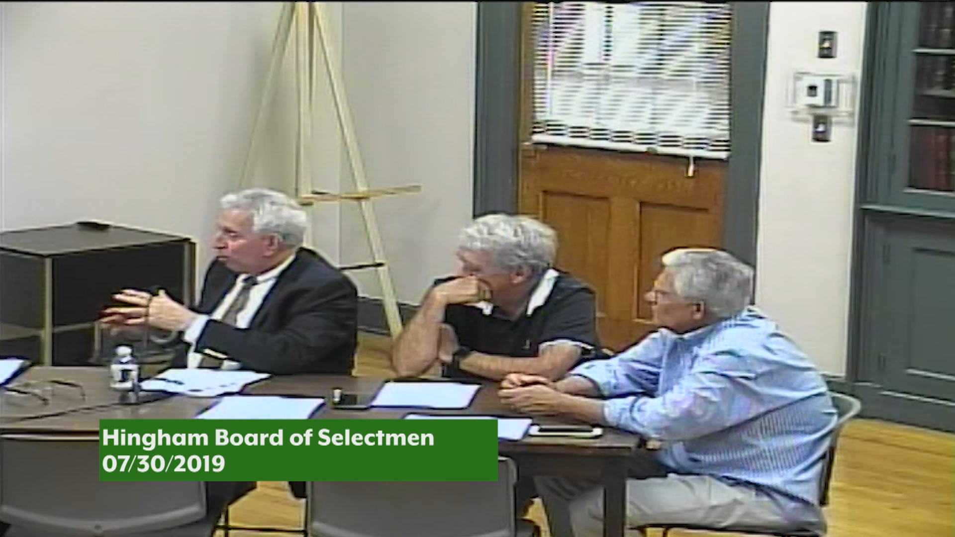 Thumbnail image for 2019-07-30 Board Of Selectmen with Legacy
