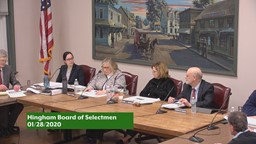 Thumbnail image for 2020-01-28 Hingham Board Of Selectmen