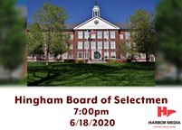 Thumbnail image for Hingham Board of Selectmen at 7:00pm 6/18/2020